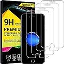 4youquality [4-Pack Screen Protector for iPhone 8, iPhone 7, iPhone 6s, and iPhone 6, Tempered Glass Film Screen Protector, 4.7-inch [LifetimeSupport][Anti-Scratch][Anti-Shatter]
