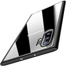 KAPA Hawkeye Clear Back Cover for Samsung Galaxy Note 10 Plus, Camera Lens Protector Case (Black, Plastic & Rubber)