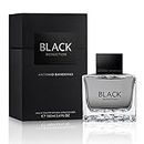 Banderas Perfumes - Black Seduction - Eau de Toilette Spray for Men - Long Lasting - Elegant, Masculine and Sexy Fragance - Amber Woody Scent- Ideal for Special Events - 100 ml