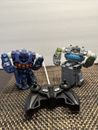Figura de batalla robot Air Hogs Smash Bots (2) juguetes Tomy One control remoto TAL CUAL