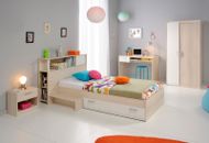 Kinderzimmer komplett Einrichtung Möbel Set Kleiderschrank Schreibtisch Charly