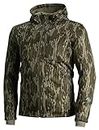 BLOCKER OUTDOORS Finisher Camouflage Turkey Hunting Jacket for Men (MO Bottomland Original, Large)