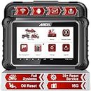 ANCEL MT700 Motorcycle OBD2 Scanner Full Systems Oil Reset,ABS Diagnostic Tool with 35+ Reset Functions fit for Aprilia/Benelli/MMW/BRP/Ducati/Harley/Honda/Indian/Suzuki,Android, 7” Touch Screen, 16GB