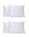 Perfect Sleeper 20X30 Inches Bed Pillows for Sleeping Queen Size 4 Pack, Hypoallergenic Pillow for Side and Back Sleeper, Soft Hotel Pillows Set of 4, Microfiber Pillow-White