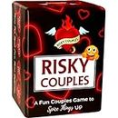 RISKY COUPLES - Super Fun Couples Game for Date Night: 150 Spicy Dares & Questions for Your Partner. Romantic Anniversary & Valentines Gifts