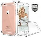 iPhone 6S Case, Aoobox Apple iPhone 6/6s Case Crystal Clear Shock Absorption Technology Bumper Soft TPU Cover Case for iPhone 6 / 6s 4.7 Inch-(Clear)