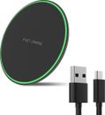 Fast Wireless Charger Charging Pad For Apple iPhone 15 & Samsung