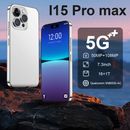 I15 Pro Max 5G Smartphone 7.3" 16GB+1TB Unlocked Dual Sim Android Mobile Phone