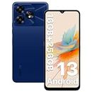 UMIDIGI A15 Cell Phones 16(8+8)G+256G, Android 13 Mobile Phone, 64MP Main Camera Octa Core Smartphone Unlocked 6.7” HD+ Full-View Waterdrop Screen, 5000mAh Battery 20W Fast Charging, 4G Dual SIM, NFC