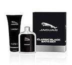 Jaguar Classic Black by Jaguar for Men - 2 Pc Gift Set 3.4oz EDT Spray, 6.7oz Bath and Shower Gel