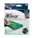 iKlear Premium Screen Cleaner Kit - Made in USA 2 oz Spray Bottle, Large Microfiber Chamois Cloth, 2 Travel Size DMT Microfiber Cloths Streak-Free Cleaning for Screens, Laptops, Tablets, TVs,