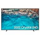 Samsung 65 Inch BU8000 UHD Crystal 4K Smart TV (2022) - Airslim Design With Alexa & Smart TV Streaming Built In, Object Tracking Sound, Contrast Enhancer, Boundless Screen & Adjustable Stand