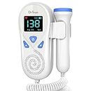 Dr Trust (USA) Baby Heart Rate Detection Monitoring Machine Portable with in-Built Speaker Ultrasonic Fetal Doppler-1203 Blue