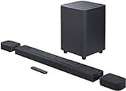 JBL Bar 1000 880W 7.1.4-Channel Soundbar with Detachable Surround Speakers, Black