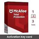 McAfee Total Protection license- 1 PC, 3 Years (Activation Key Card)