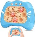Pop Fidget Toys It Game, Obbay Handheld Game Sensory Toys Quick Push Game Light Up Travel Toys 4 Modes 30 Levels Birthday Gifts for Boys Girls Teens Adults (Blue)