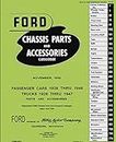 1928-48 Car and Truck Chassis Parts and Accessories Catalogue (English Edition)