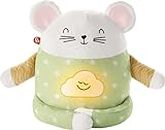 Fisher-Price Meditation Mouse, Plush Toy with Soothing Sounds Guided Meditation and Music for Kids 2 to 5 Years Old
