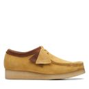 Clarks Originals Mens Wallabee Moccasin Yellow Suede Casual  Shoes