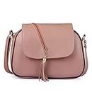 RITUPAL COLLECTION - Identify Your Look, Define Your Style ® Women's PU Shoulder Handbag (Light Pink)