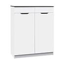 Artiss Shoe Cabinet Storage Rack High Gloss Organiser Cupboard White Footwear Solution Space Saving Stylish Contemporary Modern Functional Durable Sturdy Easy Assembly Multiple Shelves
