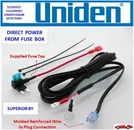 Detector de radar UNIDEN R7 - Cable de alimentación directa (DP-UND)
