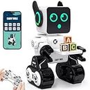 okk Robot Toy for Kids, Smart Robots Remote, APP, Touch and Sound Control, Robotics Intelligent Programmable, Robot Toy with Walking Dancing Singing Talking Transferring Items for Boys Girls Gift