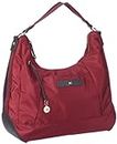 Tommy Hilfiger Aimee Large Hobo, Borsa Donna, Rosso (Rot (Dark Red 602), 42x26x17 cm (B x H x T)