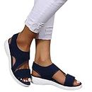 Womens Sandals Casual,Womens Comfortable Flat Sandals Arch Support Sandals Anti Slip Sandals Women Dressy Summer