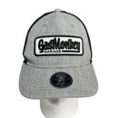 Gas Monkey Garage Official Headgear Fitted S/M Trucker Mesh Hat Gray Black NWT