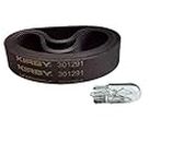 Genuine KIRBY Vacuum Cleaner Belt 301291 fits all Generation series models G3, G4, G5, G6, G7, Ultimate G and Diamond Edition (3) by Kirby