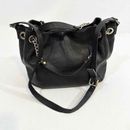 Michael Kors Women's Handbags Crossbody Black Leather alternative shoulder Strap