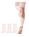 Stelle Girls Tights Ballet Dance Tights Women Ultra Soft Pro Convertible Transition Tights (3BP, XL)