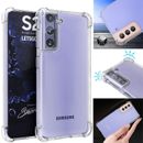For Samsung Galaxy S22/S22+/S22 Ultra 5G Clear Air Cushion Bumper TPU Case Cover