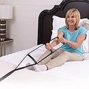 Stander BedCaddie, Pull Up Assist Bed Ladder with Non-Slip Handles for Adults, Seniors, and Elderly, Adjustable Length Bed Lift, Sit Up Helper Bed Assistance, Mobility Aid for Handicapped and Injured