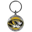 Siskiyou Sports NCAA Fan Shop Missouri Tigers geschnitzter Metall-Schlüsselanhänger, Einheitsgröße, Teamfarbe