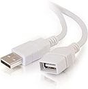 JGD PRODUCTS 1.5M USB 2.0 Male to Female Extension Plug/Socket Adapter Cable - (Very Useful for LED/LCD TV USB Ports)