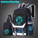 Backpack Luminous Student 2023 New High Capacity Leisure Sports Travel Computer