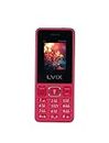 Lvix All-New Power 2 Dual Sim |Keypad Mobile| with 1.8" Display | BT Dialer| Voice Changer | Auto Call Recording | Powerful 3000Mah Battery | FM | Camera | Feature Phone | Torch | Red