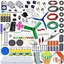 Kit4Curious Super Kit 110 Items in a kit - Science & Fun Innovation Kit with Instruction Guide for 110 Projects