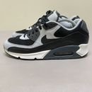 Nike Air Max 90 Sneakers Men Size 10 Wolf Grey Black 537384-053 2018 Shoes Lace