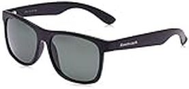 Fastrack Men's 100% UV protected Small Green Lens Square Sunglasses