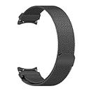 mFoniscie Stainless Steel No Gap Adjustable Magnetic strap Compatible for Samsung Galaxy Watch 4 40mm|44mm,Galaxy Watch 5 Pro 45mm|Watch 4 Classic 42mm 46mm, Galaxy Watch 6 Classic Bands 47/43/40mm