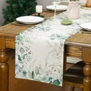 Blume gedruckt Tisch läufer für Hochzeits dekoration Tisch dekoration Pflanze Home Dekoration Luxus