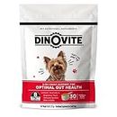 Dinovite Probiotic Supplement for Dogs - Omega 3 for Dogs - Hot Spot Relief - Skin & Coat Supplement for Dogs - 30 Day Supply (30 Day Supply, Small Dogs (1-18 lbs))