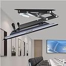 ZoRHac Tv wall mount,Ceiling TV Mount - Motorized Ceiling TV Mount, Hidden Fold Down TV Lift, Telescopic Electric TV Lift with Auto Lift, Folds Down 0-85°