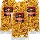 BBQ Snack Mix | Barbecue Corn Stcks, Corn Nuggets, Barbeque Pretzel Pieces, Roasted and Honey Roasted Peanuts | Runnin' Wild Foods, 1.5 Pounds total (Box of 3 bags, 8oz each)