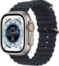 Apple Watch Ultra 49 mm cassa in titanio cinturino oceano giallo MNHG3FD/A orologio titanio A2684