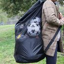 Large Sports Drawstring Mesh Ball Bag Football Training Equipment Storage HOT