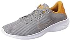 Nike Mens Flex Experience Running Shoes Rn 11 Nn-Flat Pewter/MTLC Pewter-Gold Suede-White-Dd9284-009-6.5 UK